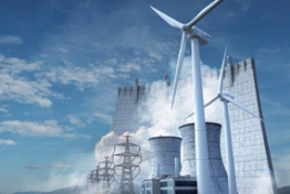 光合硅能蓄电池风力发电应用