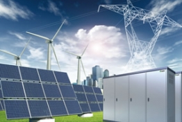 光合硅能蓄电池风光发电系统应用